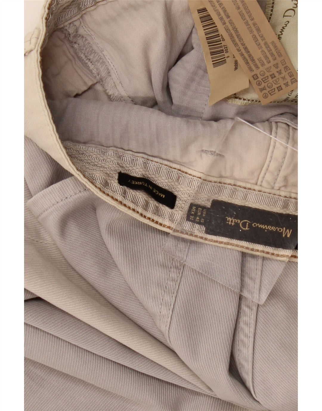 MASSIMO DUTTI Mens Straight Casual Trousers EU 42 Large W32 L32 Grey