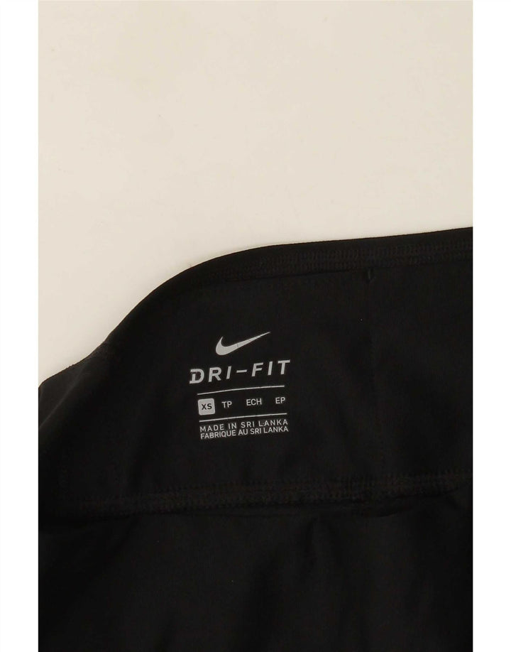 Nike Womens Dri Fit Leggings UK 6 XS Black