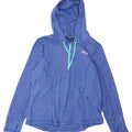 FILA Womens Hoodie Jumper UK 18 XL Blue Polyester Vintage Fila and Second-Hand Fila from Messina Hembry 