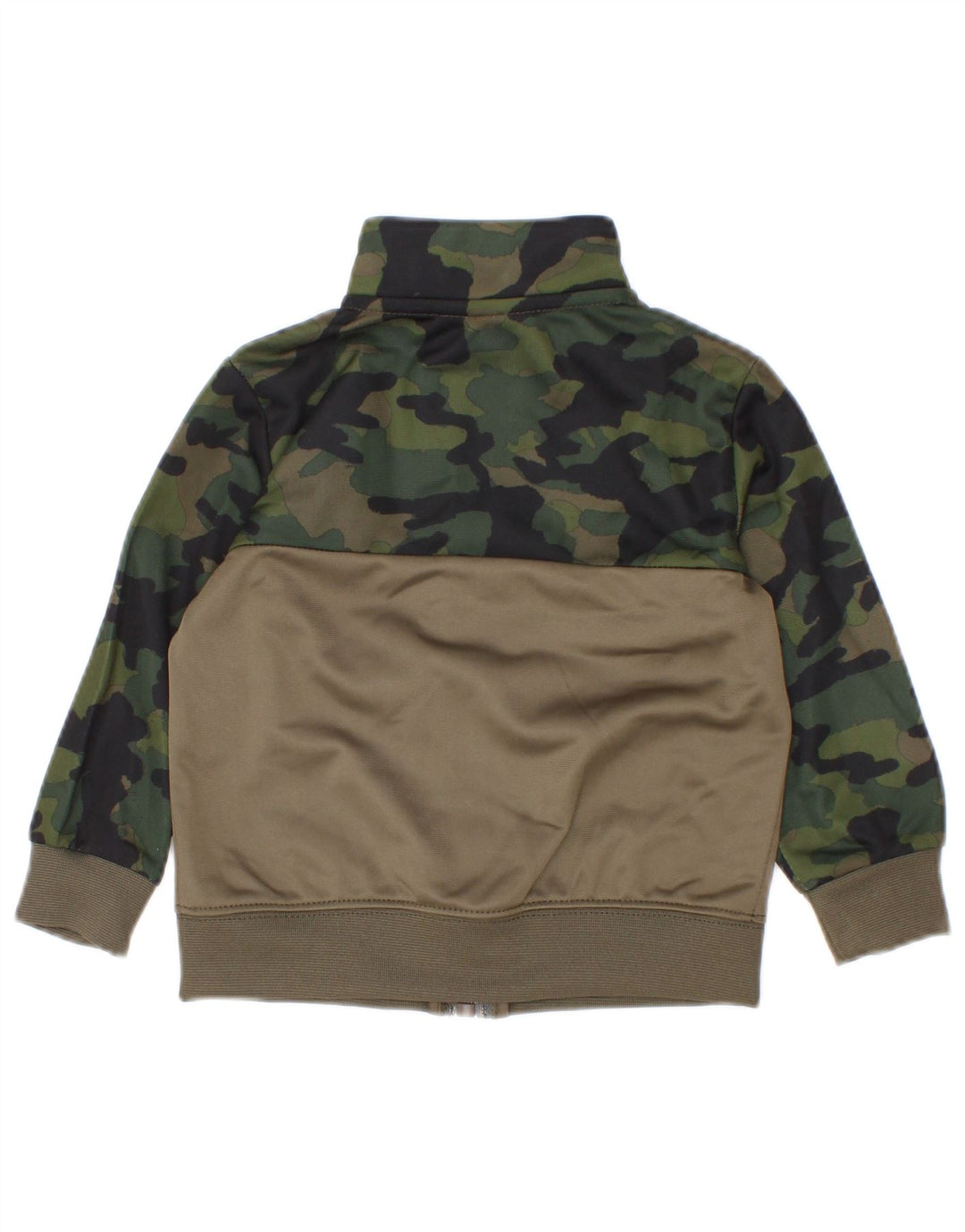 Nike Baby Boys Tracksuit Top Jacket 9-12 Months Khaki Camouflage Polyester