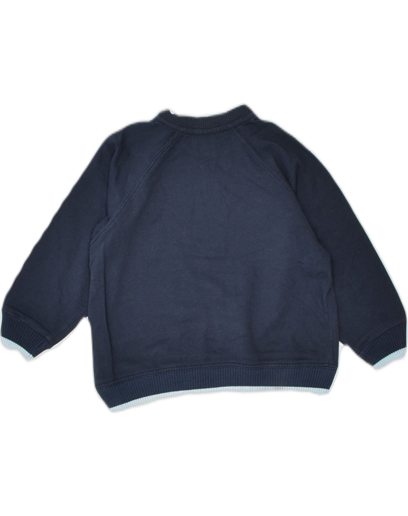 CHAMPION Boys Graphic Sweatshirt Jumper 2-3 Years XL Navy Blue Cotton | Vintage | Thrift | Second-Hand | Used Clothing | Messina Hembry 