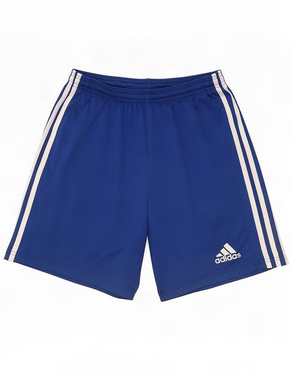 Adidas Mens Aeroready Sport Shorts Medium Blue Polyester