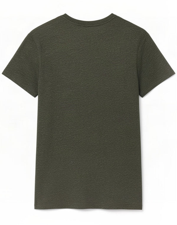 Jack Wills Mens T-Shirt Top Medium Khaki Flecked Cotton