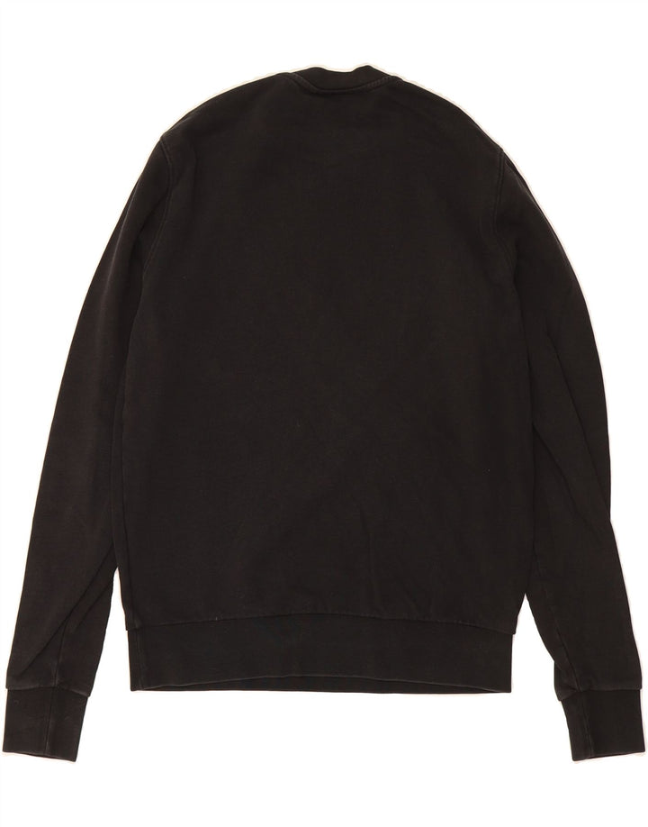 CALVIN KLEIN Mens Graphic Sweatshirt Jumper Small Grey Cotton Vintage Calvin Klein and Second-Hand Calvin Klein from Messina Hembry 