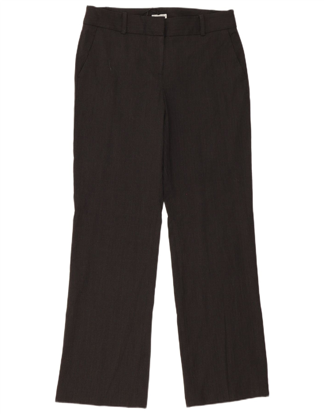 JIGSAW Womens Straight Suit Trousers UK 12 Medium W34 L34 Grey Polyester