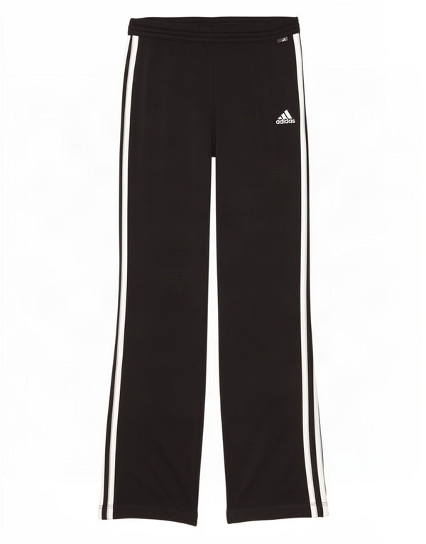 Adidas Womens Tracksuit Trousers UK 10 Small Black Polyester