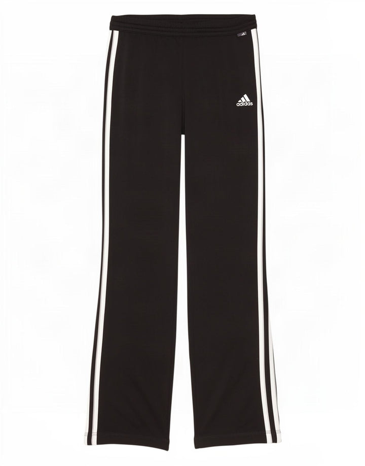 Adidas Womens Tracksuit Trousers UK 10 Small Black Polyester