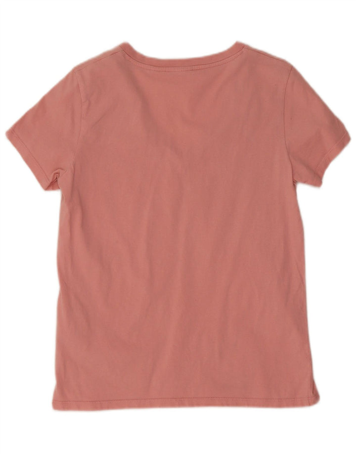 Levi's Womens T-Shirt Top UK 10 Small Pink Cotton