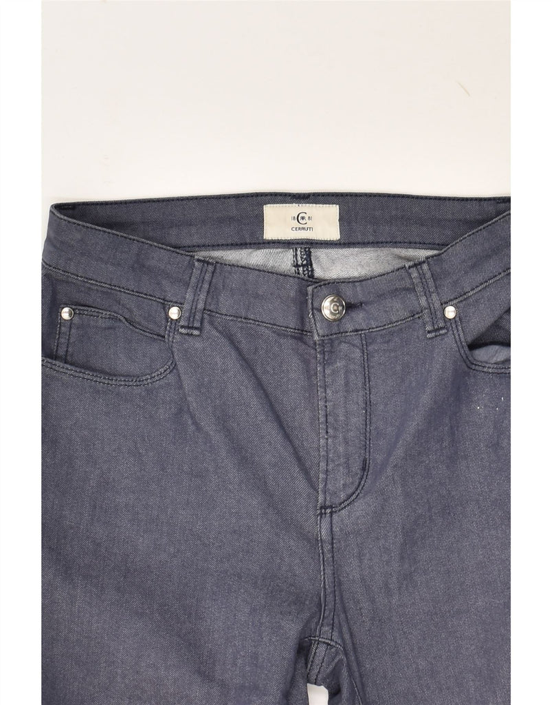 CERRUTI Womens Slim Jeans W28 L30 Navy Blue | Vintage Cerruti | Thrift | Second-Hand Cerruti | Used Clothing | Messina Hembry 