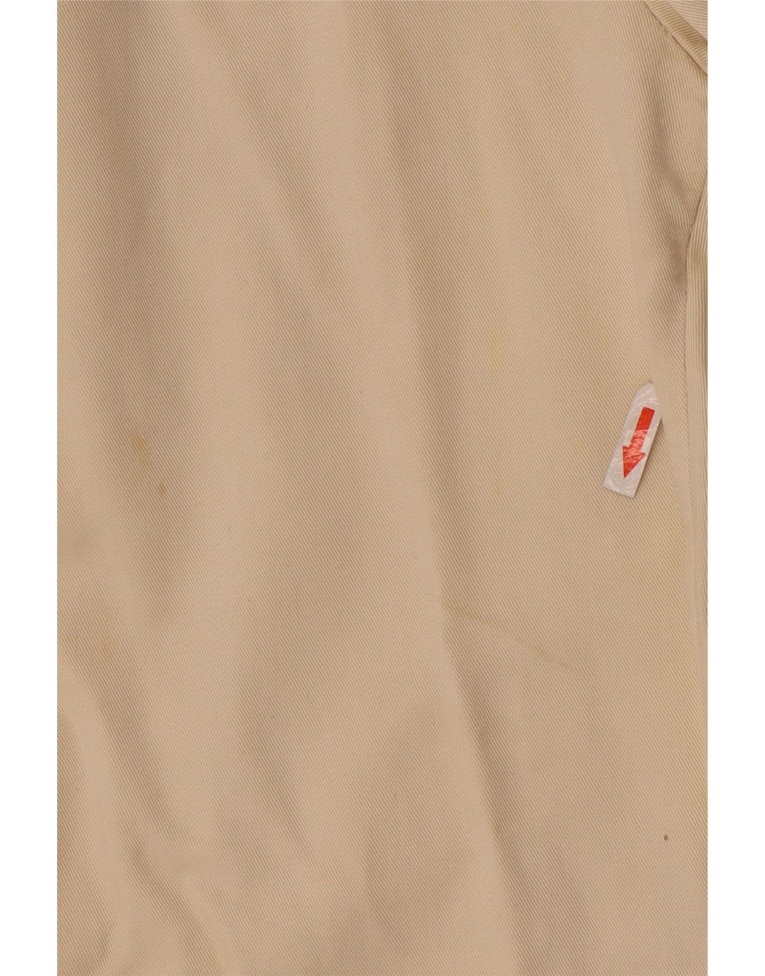 Peter Hadley Mens Pegged Chino Trousers IT 48 Medium W32 L33 Beige Cotton
