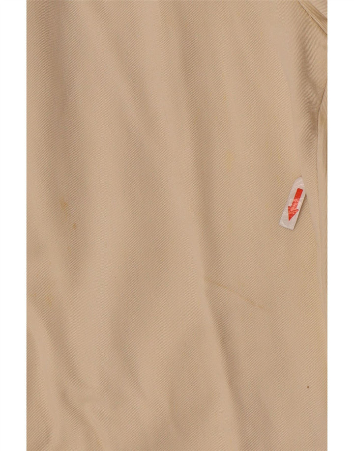Peter Hadley Mens Pegged Chino Trousers IT 48 Medium W32 L33 Beige Cotton
