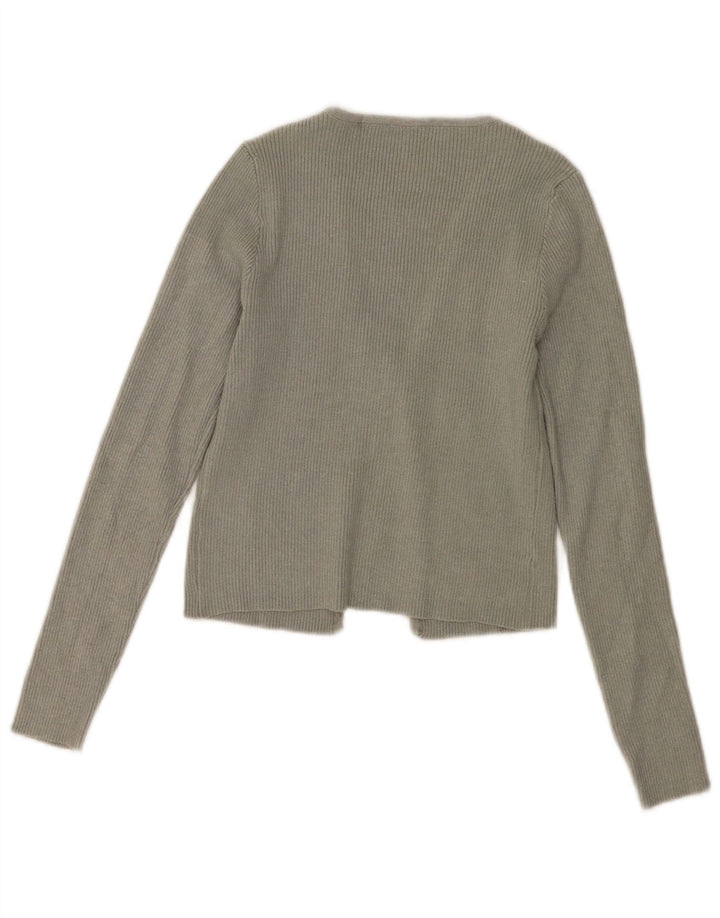 Vintage Womens Bolero Jumper UK 10 Small Khaki