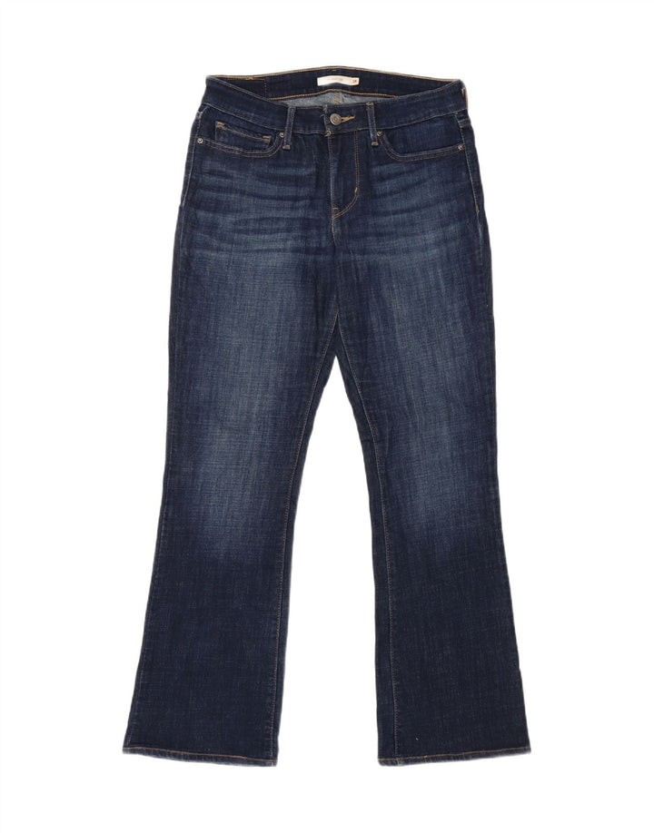 Levi's Womens Bootcut Jeans W28 L30 Blue Cotton