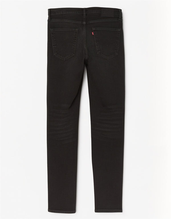 Levi's Mens Skinny Jeans W36 L32 Black Cotton