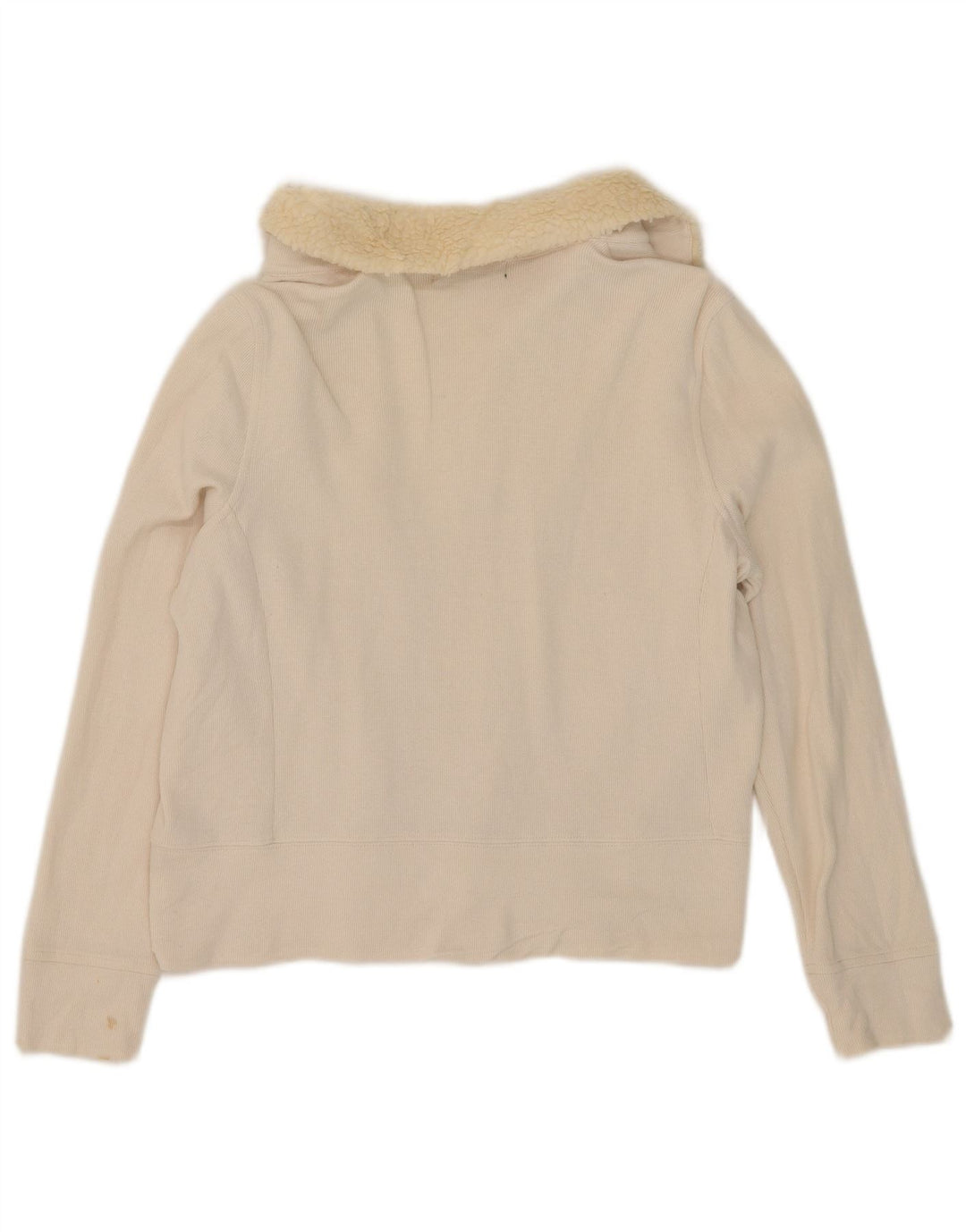 Ralph Lauren Womens Open Cardigan Sweater UK 14 Medium Beige