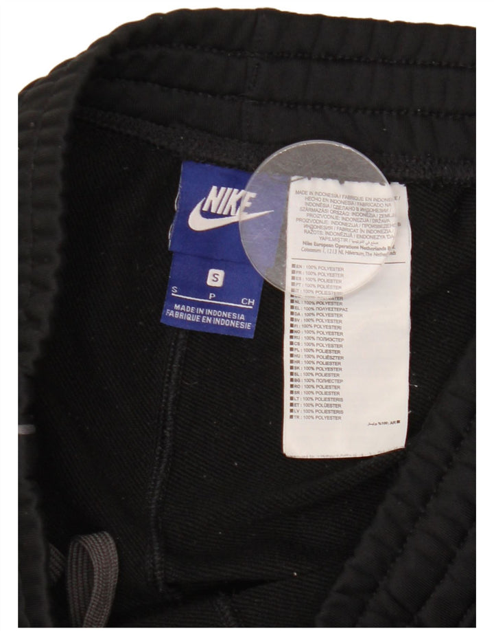 Nike Mens Tracksuit Trousers Small  Black Polyester