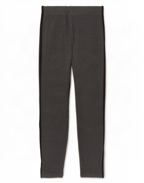 Adidas Girls Leggings 11-12 Years Grey Cotton