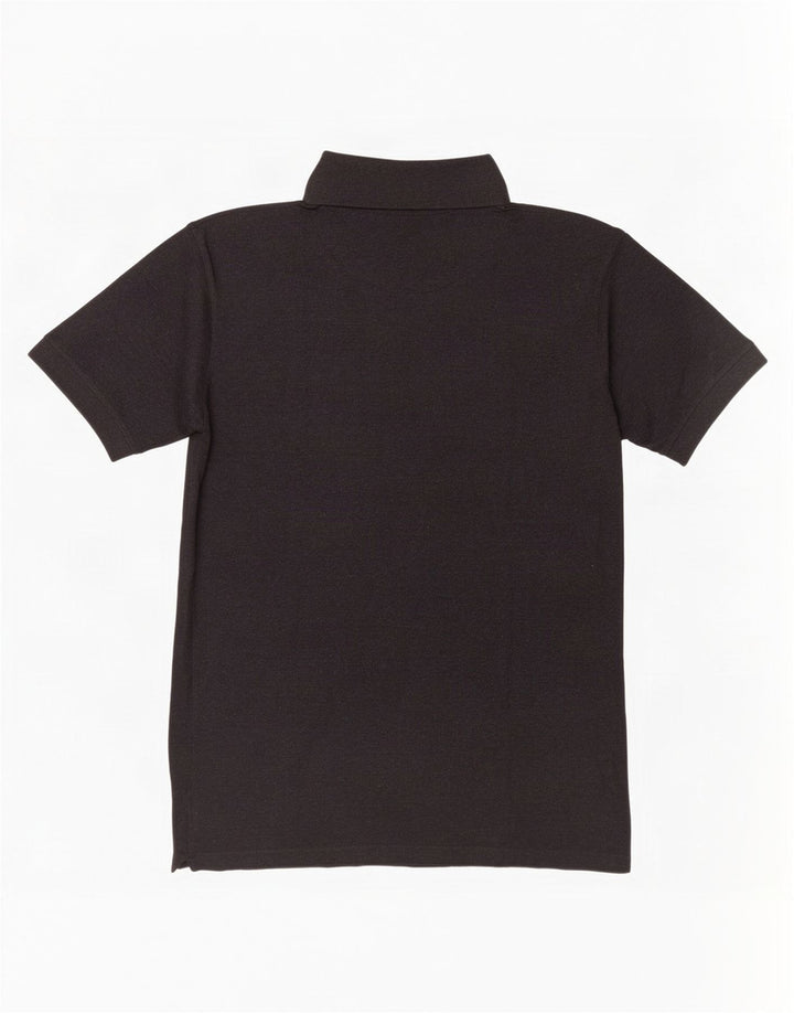 Reebok Mens Polo Shirt Large Black Cotton