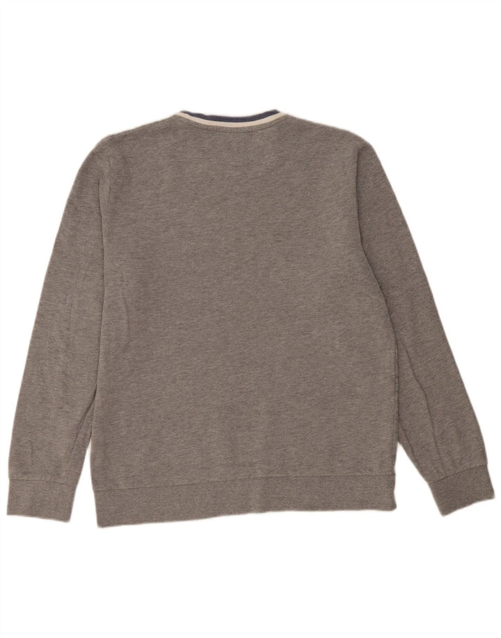 Jack & Jones Mens Sweatshirt Jumper Large Grey Cotton