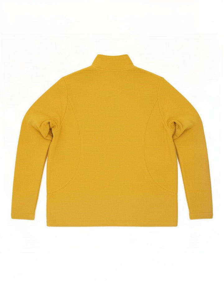 Marks & Spencer Womens Fleece Jacket UK 20 2XL Yellow Polyester
