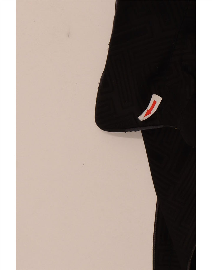 Karen Millen Womens Trench Coat UK 10 Small Black Geometric Polyester