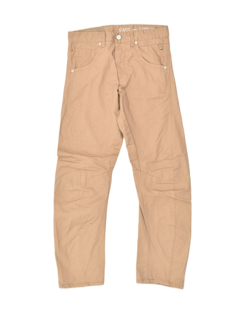 JACK & JONES Mens Banana Casual Trousers W31 L30 Beige Cotton | Vintage Jack & Jones | Thrift | Second-Hand Jack & Jones | Used Clothing | Messina Hembry 