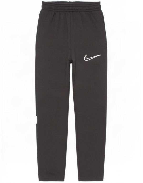 Nike Boys Dri Fit Tracksuit Trousers 8-9 Years Small Black Colourblock