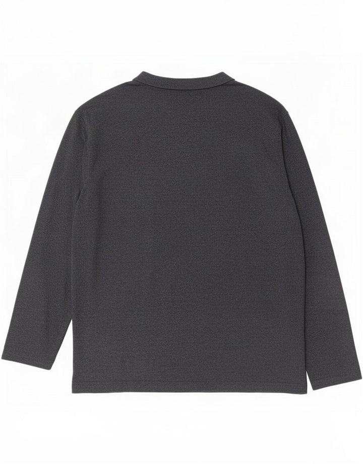 Jack & Jones Mens Top Long Sleeve 2XL Grey Cotton