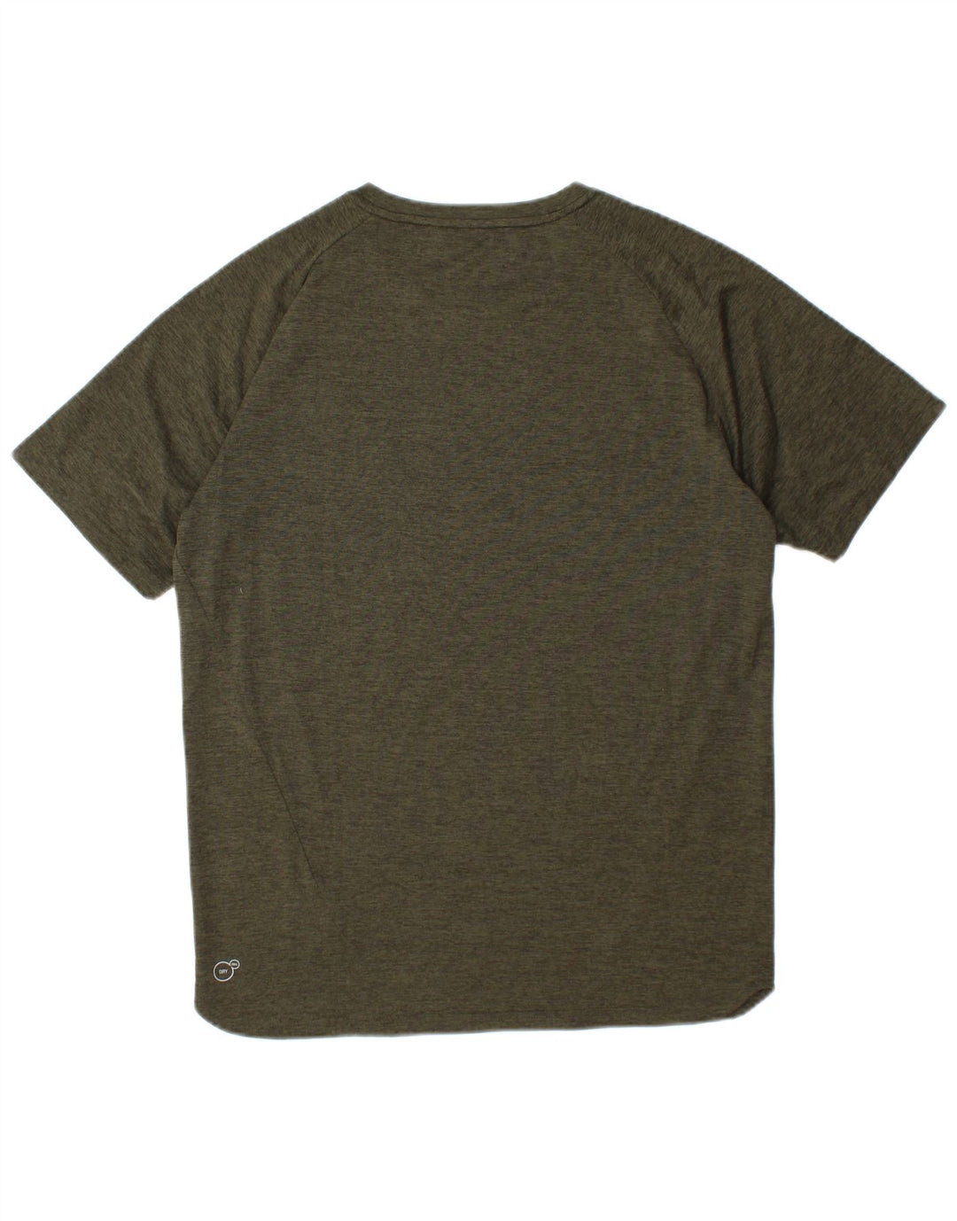 Puma Mens Graphic T-Shirt Top Small Khaki Polyester