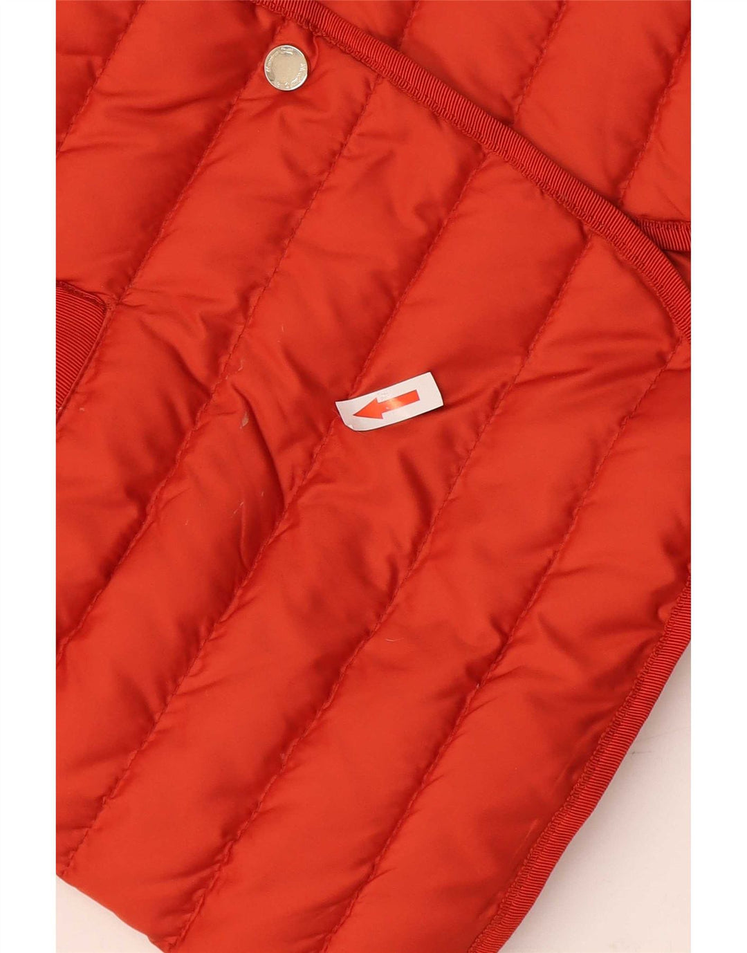 Massimo Dutti Womens Padded Jacket UK 16 Large Orange