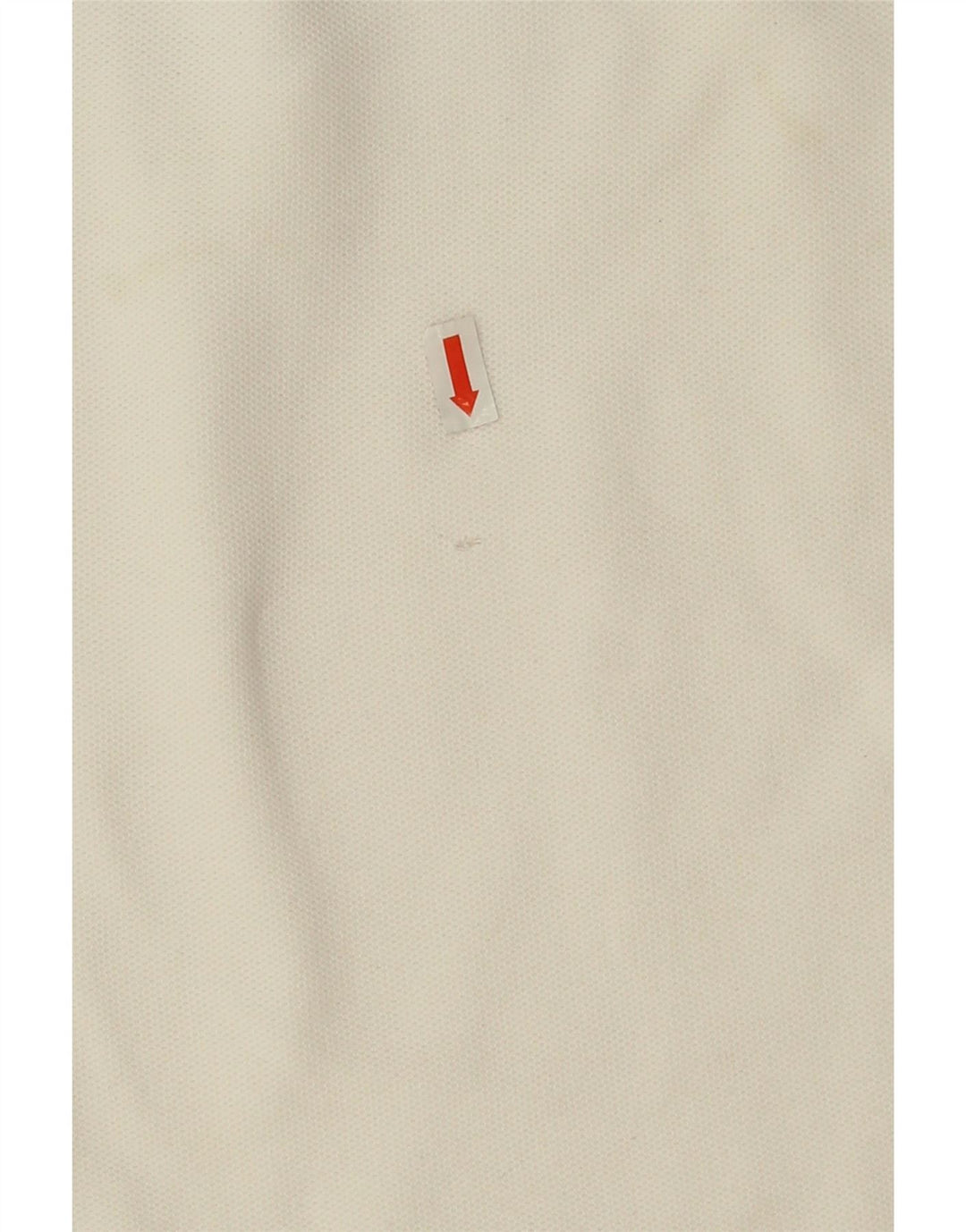 Slam Mens Polo Shirt Large White Cotton