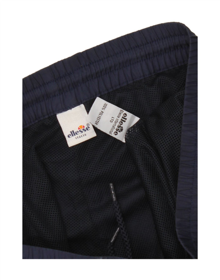 Ellesse Mens Sport Shorts Large  Navy Blue Polyester