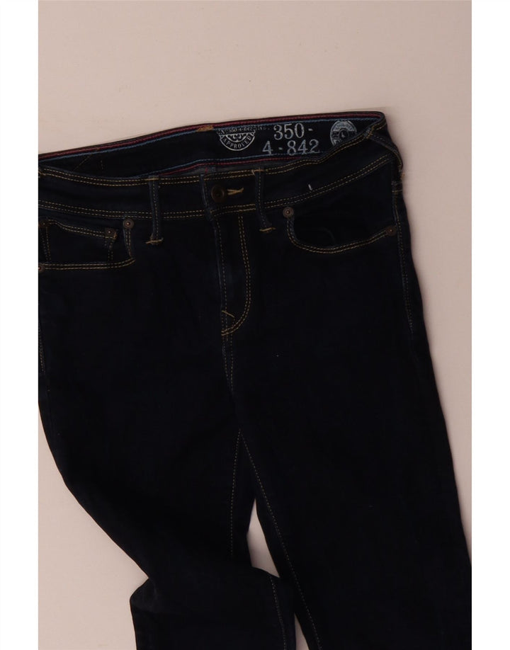 JACK WILLS Womens Skinny Jeans W26 L26 Navy Blue