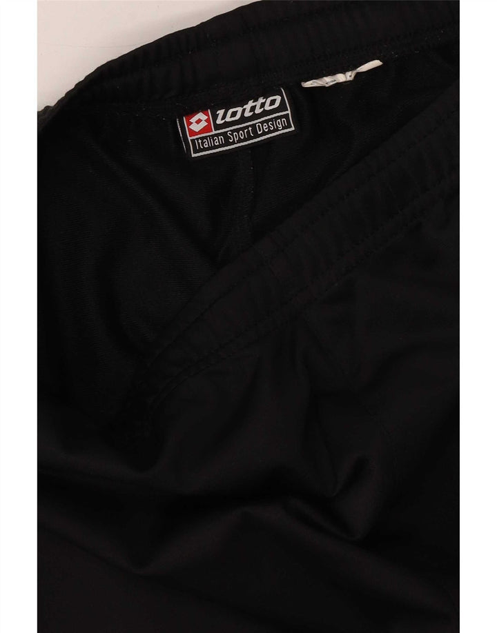 Lotto Mens Tracksuit Trousers Medium Black