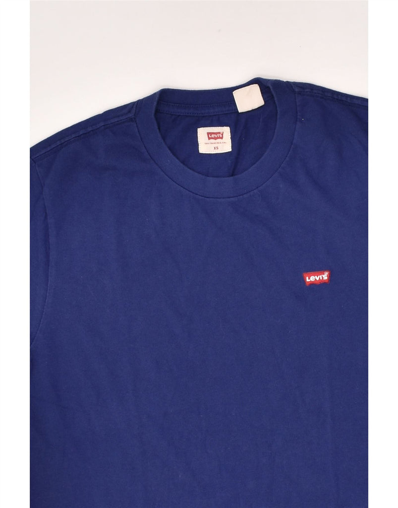 LEVI'S Mens T-Shirt Top XS Blue Cotton | Vintage Levi's | Thrift | Second-Hand Levi's | Used Clothing | Messina Hembry 