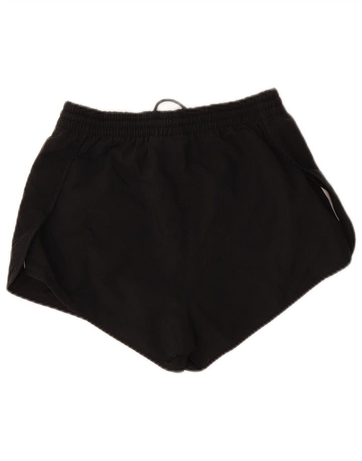 Adidas Womens Sport Shorts UK 10 Small Black Polyester