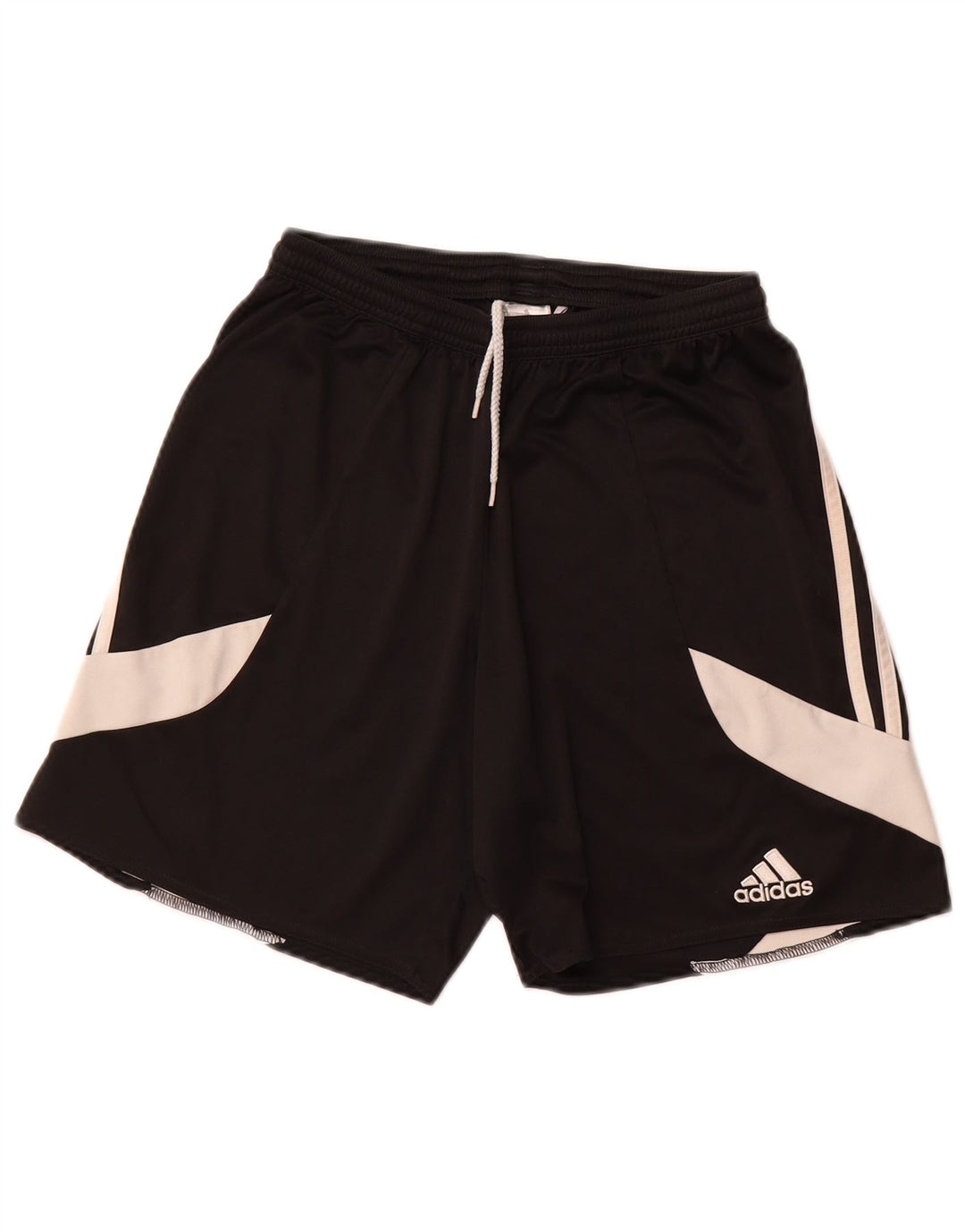 ADIDAS Mens Climalite Sport Shorts Medium Black Colourblock Polyester