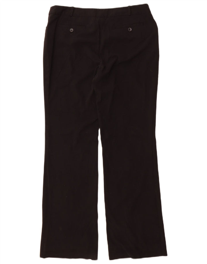 Mossimo Womens Bootcut Casual Trousers US 10 Large W34 L32 Black Polyester