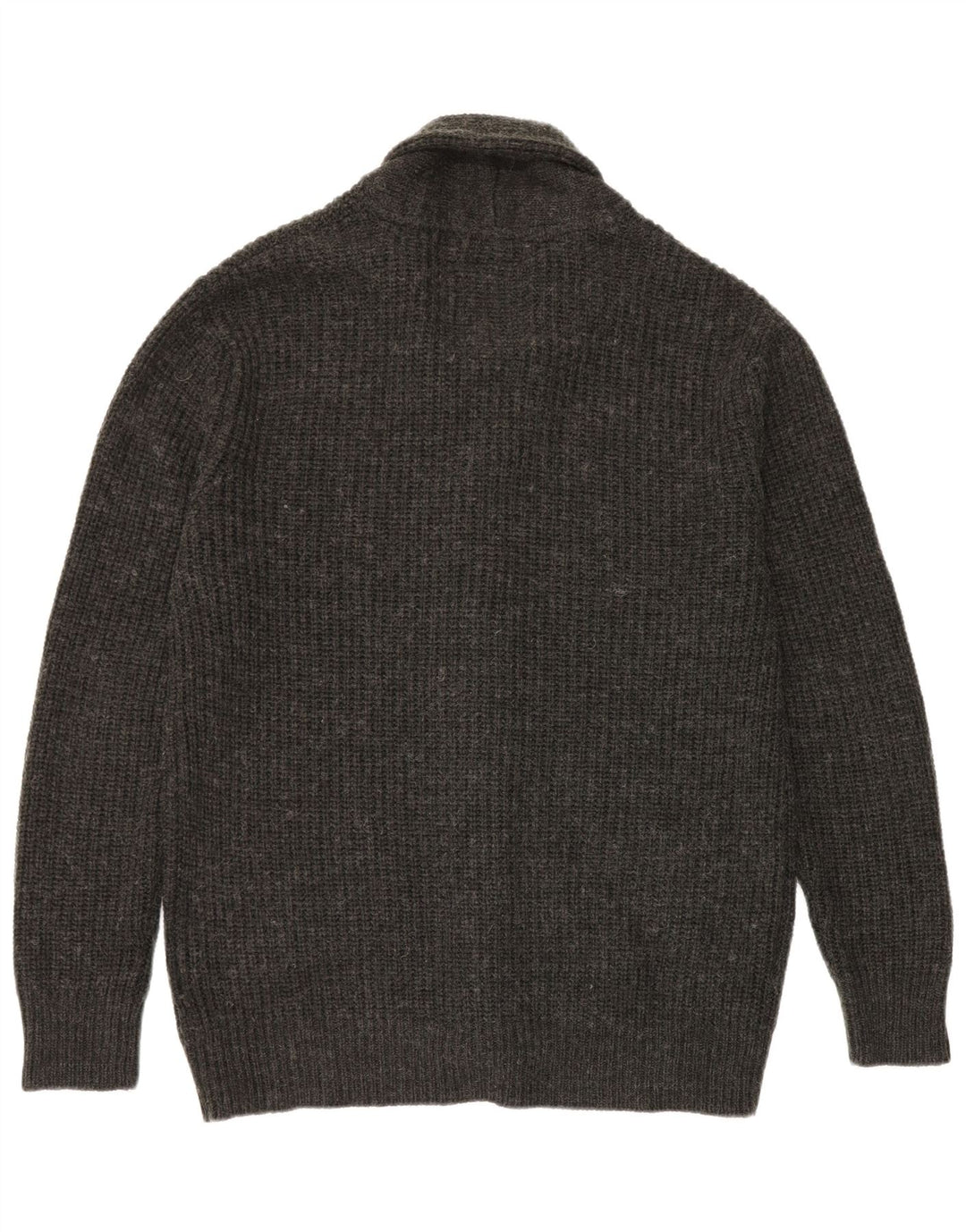 Angelo Litrico Mens Cardigan Sweater XL Grey Acrylic