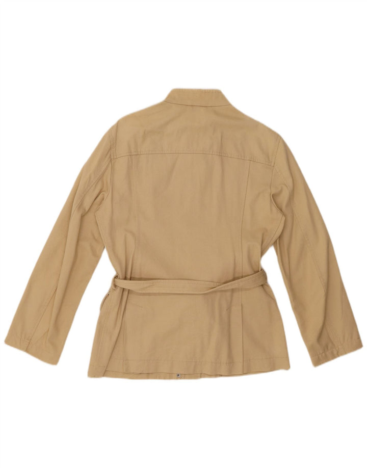 FAY Womens Bomber Jacket UK 12 Medium Beige