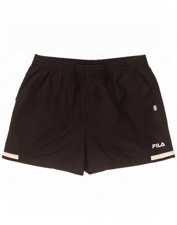 Fila Mens Sport Shorts IT 56 XL Black Colourblock Polyester