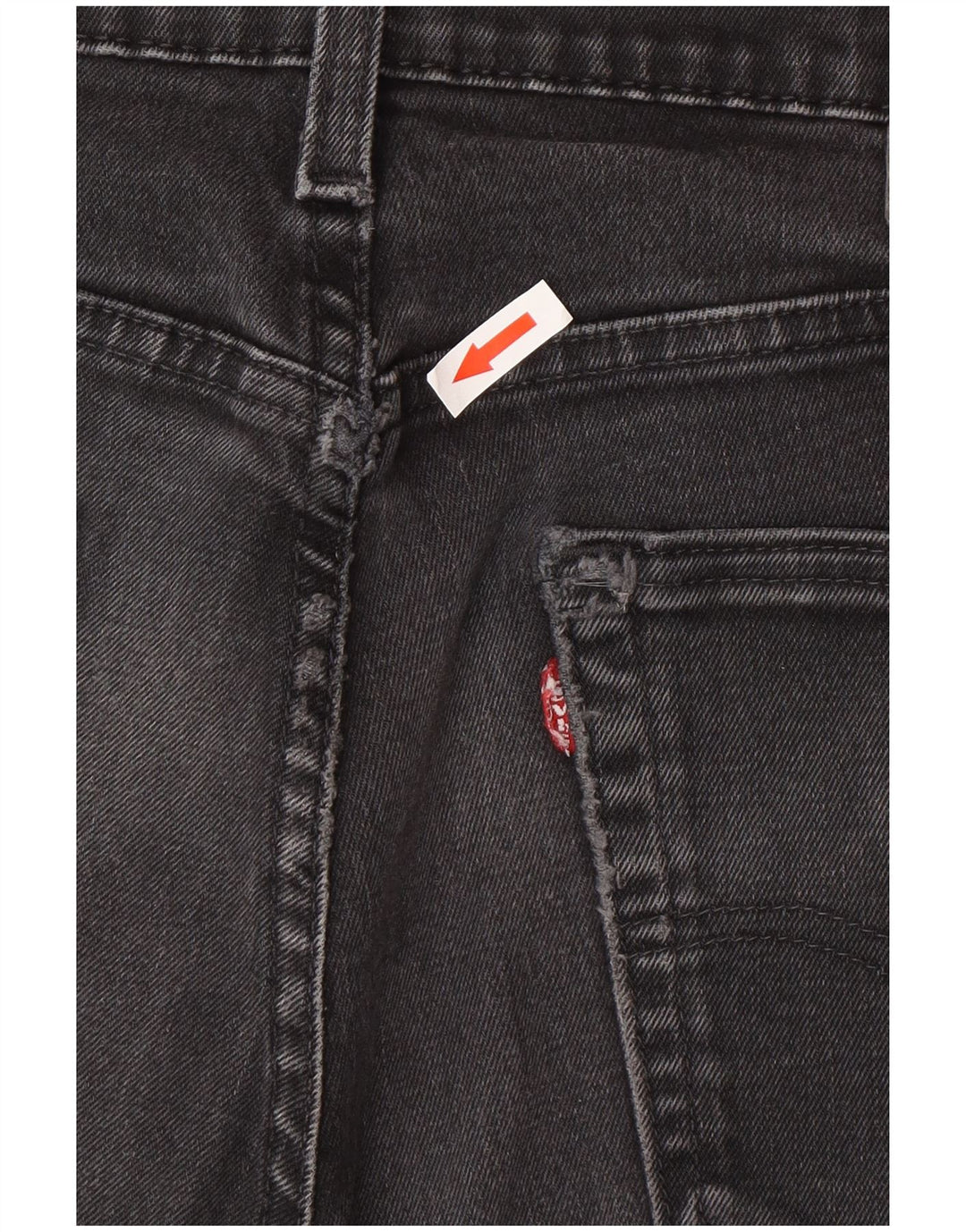 Levi's Mens 541 Straight Jeans W34 L36 Grey Cotton