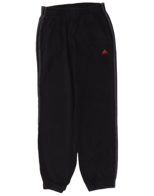 Adidas Mens Tracksuit Trousers Joggers Small Navy Blue Cotton