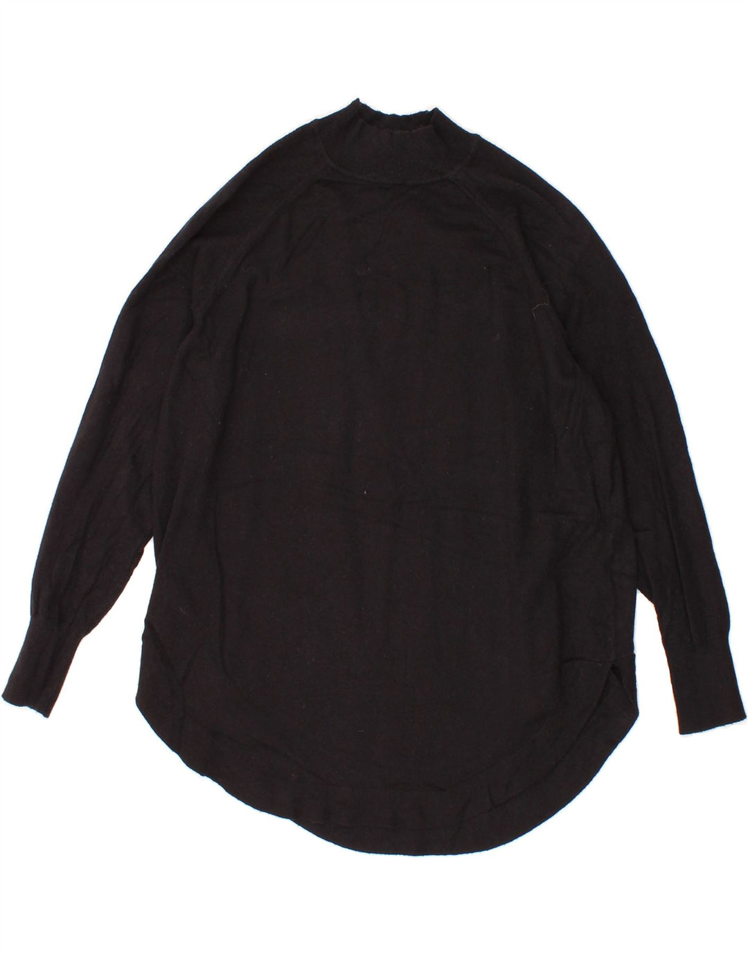 OASIS Womens Turtle Neck Jumper Sweater UK 14 Medium Black Viscose Vintage Oasis and Second-Hand Oasis from Messina Hembry 