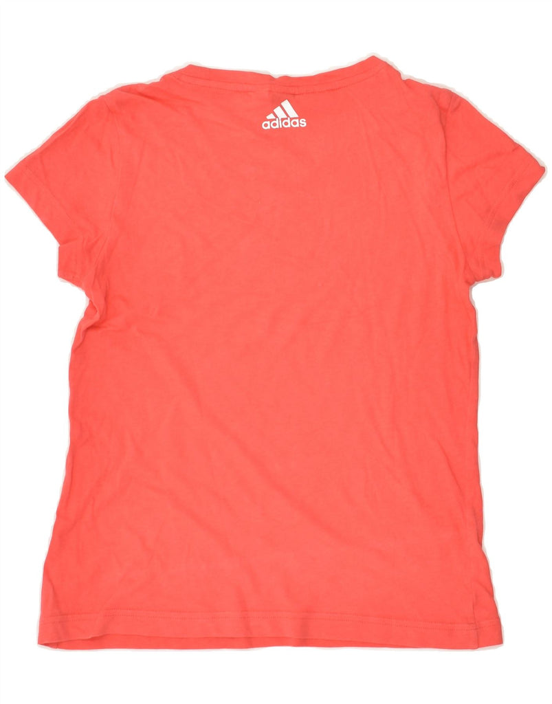 ADIDAS Girls Graphic T-Shirt Top 11-12 Years Pink | Vintage Adidas | Thrift | Second-Hand Adidas | Used Clothing | Messina Hembry 