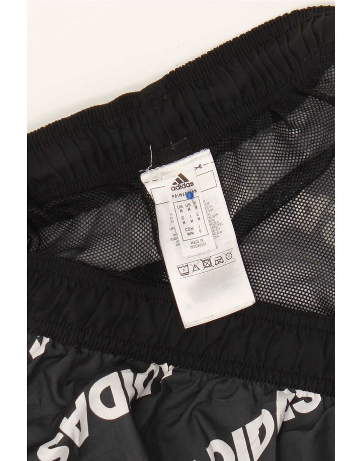 Adidas Mens Primegreen Graphic Sport Shorts Medium  Grey Polyester