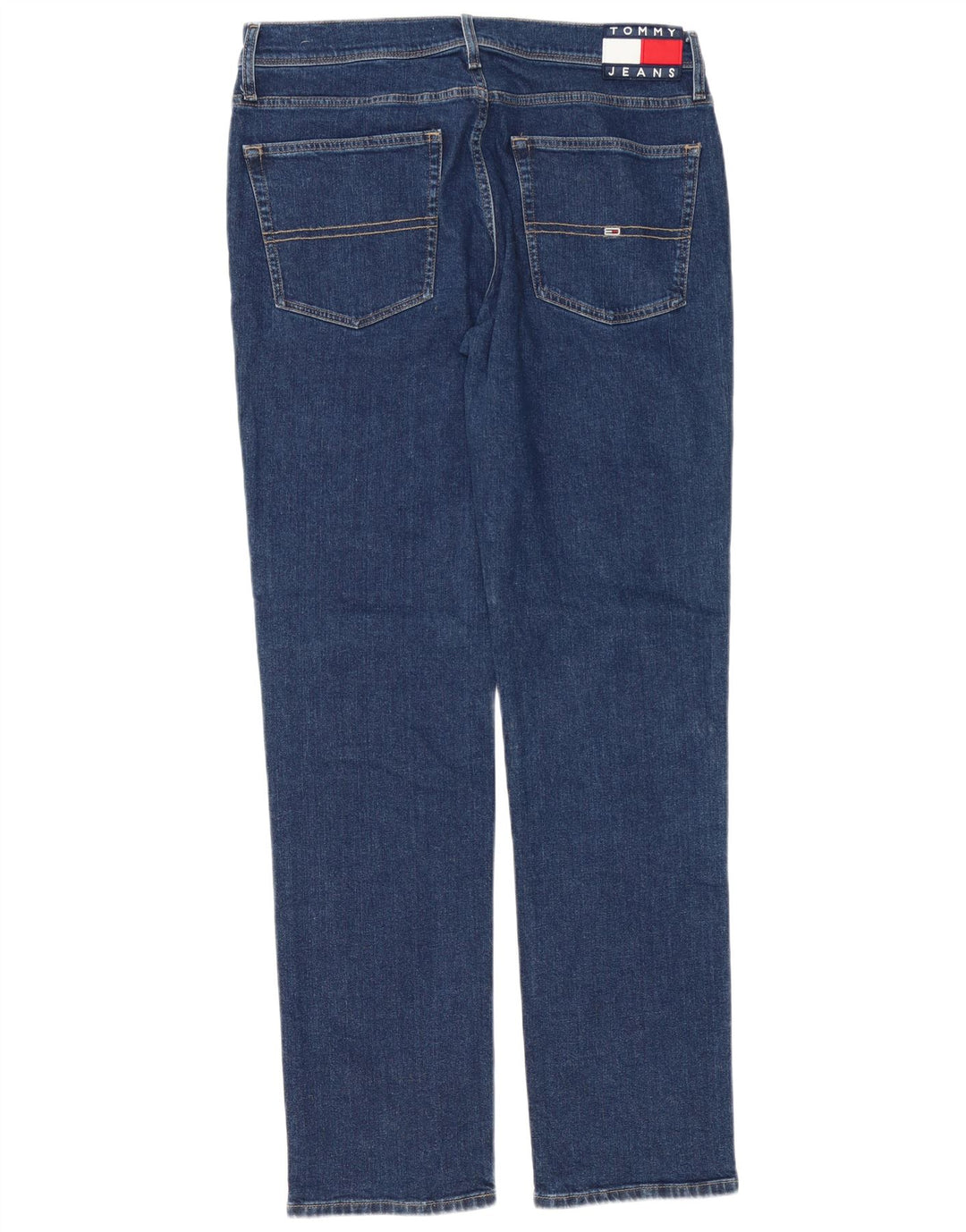 Tommy Jeans Mens Slim Jeans W33 L34 Navy Blue Cotton
