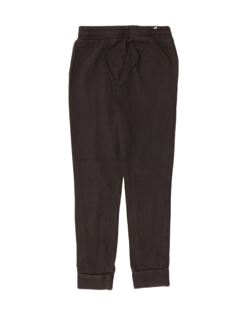 PUMA Womens Tracksuit Trousers Joggers UK 10 Small  Black Cotton Vintage Puma and Second-Hand Puma from Messina Hembry 