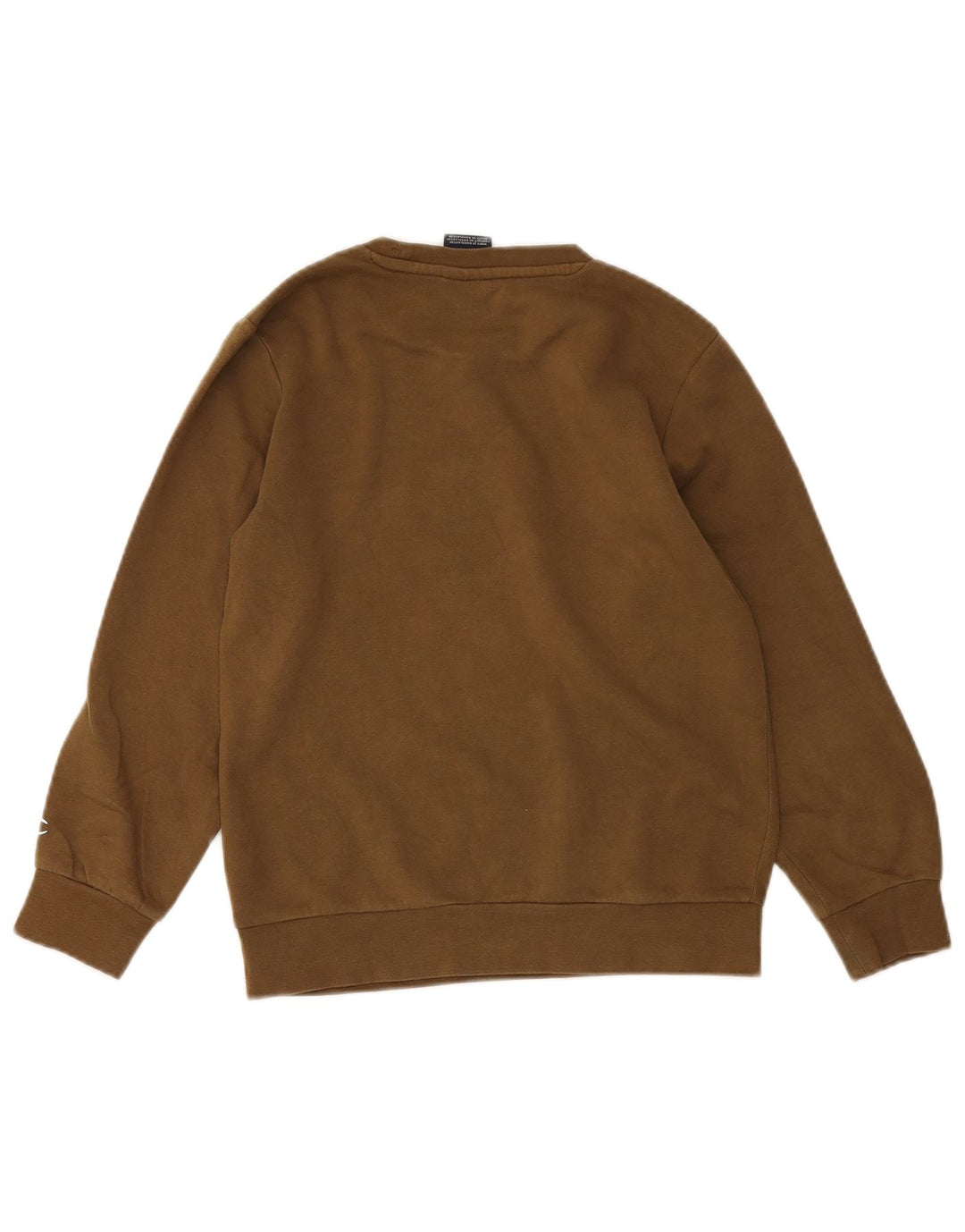 CHAMPION Boys Graphic Sweatshirt Jumper 9-10 Years Medium Brown Sports