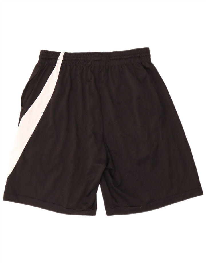 Nike Mens Dri Fit Graphic Sport Shorts Medium  Black Polyester